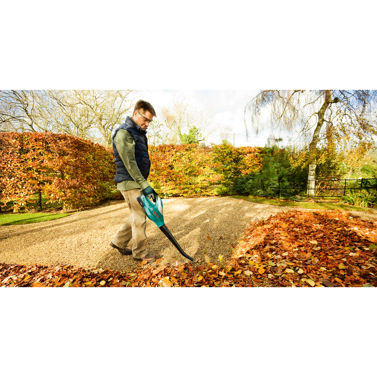 Bosch Cordless Leaf Blower ALB 18 LI, 18V 2.5Ah