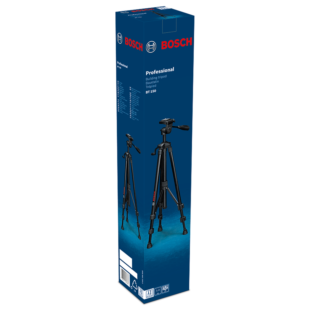 Bosch Tripod BT 150 (Adjustable height, Stable support for line and point lasers)
