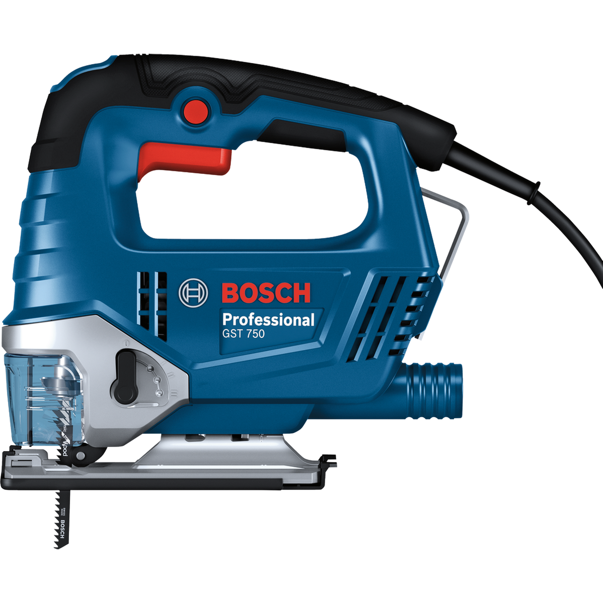Bosch Professional Jigsaw GST 750 (Powerful 750W motor, For fast and precise cuts)