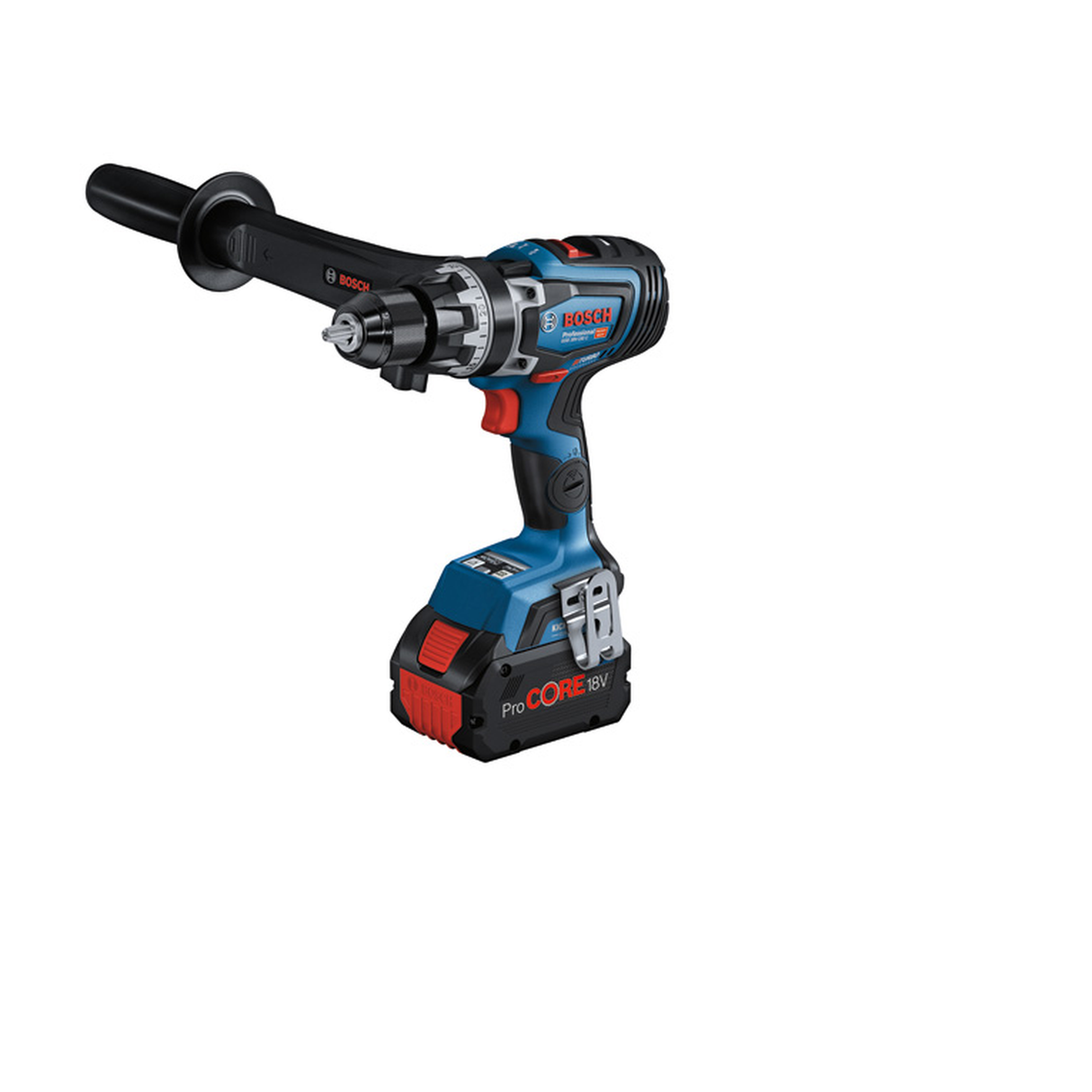 Bosch Professional 18V System Cordless Combi Drill GSB 18V-150 C (HEAVY DUTY, BITURBO Brushless motor, 150Nm torque, KickBack Control, without battery/ charger, Carton)
