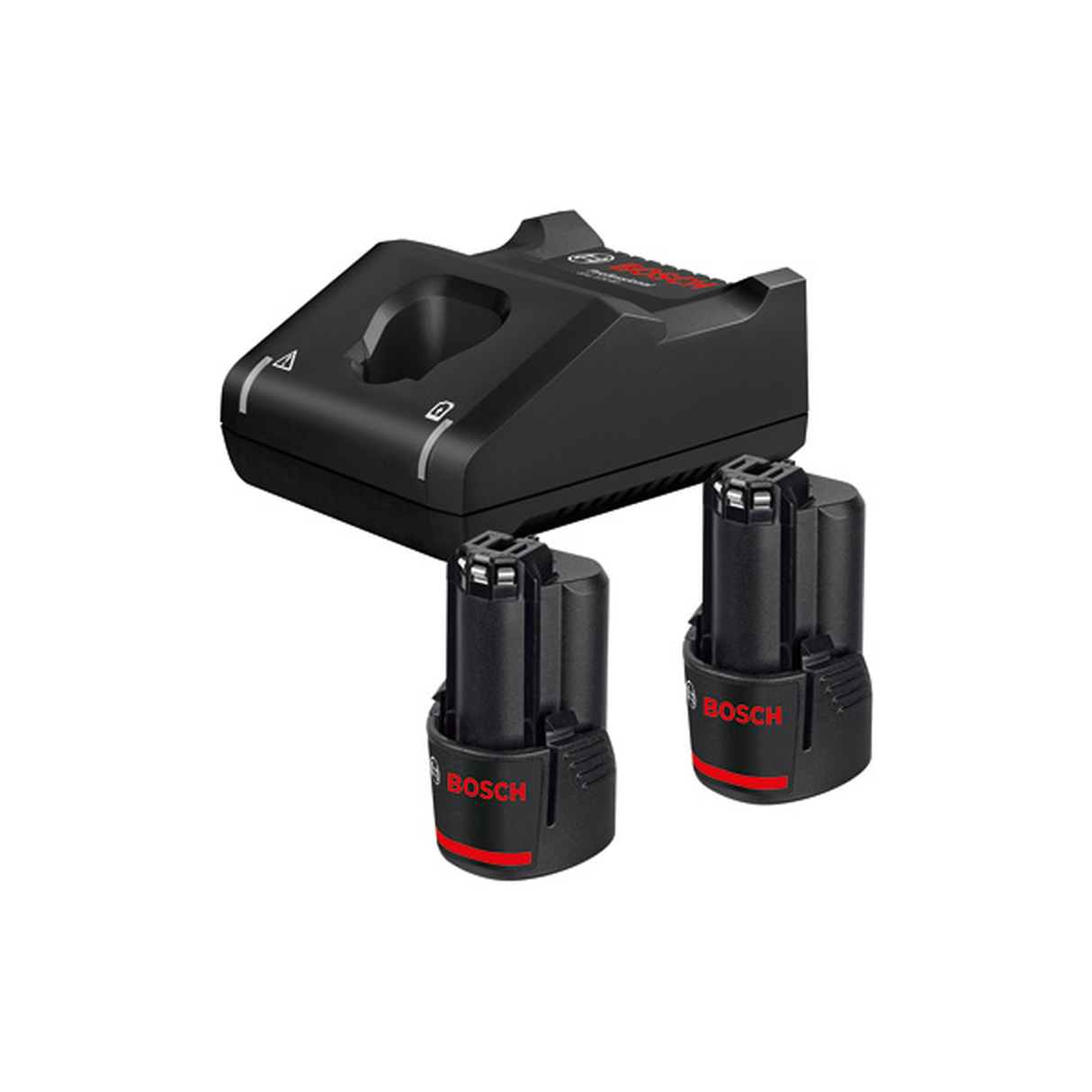 Bosch Professional 12V System Starter Kit (Includes 2x 2.5Ah batteries and GAL 12V-40 charger, Ready to use)