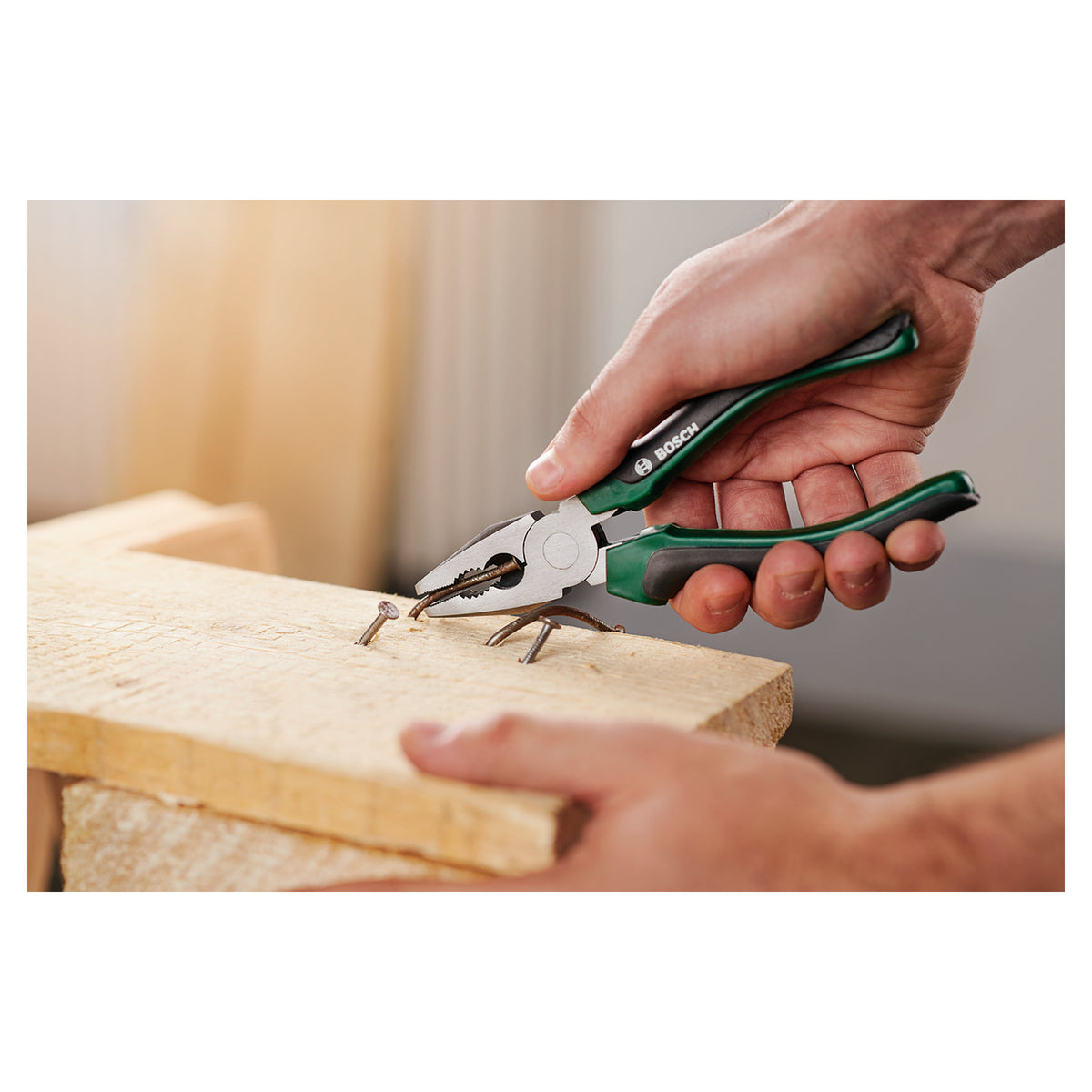 Bosch DIY Starter Box 73pcs (comprehensive set of essential tools and accessories for various DIY projects, includes screwdriver bits, drill bits, plugs, screws, and hand tools), all organized in a robust and portable case.