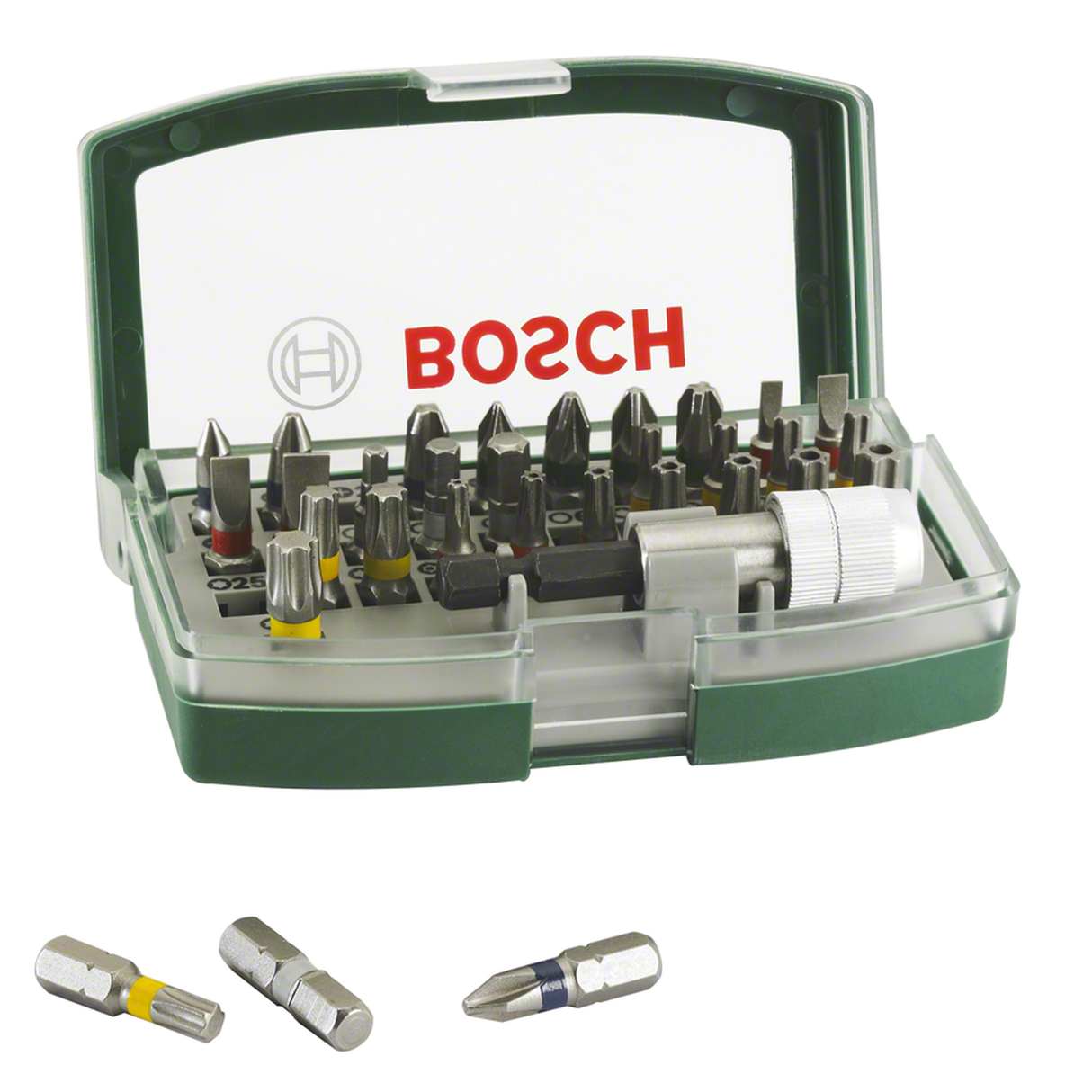 Bosch 32-Piece Mixed Screwdriving Set (Assorted screwdriver bits and accessories for various screwdriving tasks)