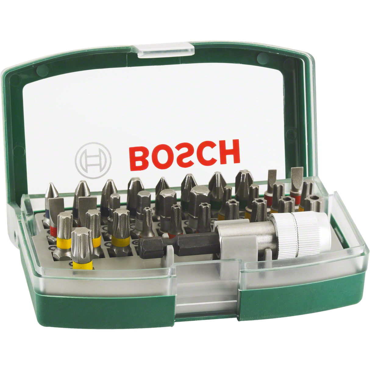 Bosch 32-Piece Mixed Screwdriving Set (Assorted screwdriver bits and accessories for various screwdriving tasks)