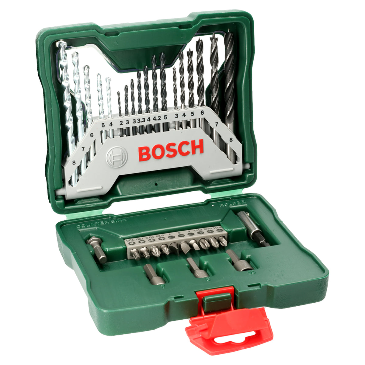 Bosch 33pc. X-Line Drill and Screwdriver Bit Set (for Wood, Masonary and Metal, Accessories Drill and Screwdriver)