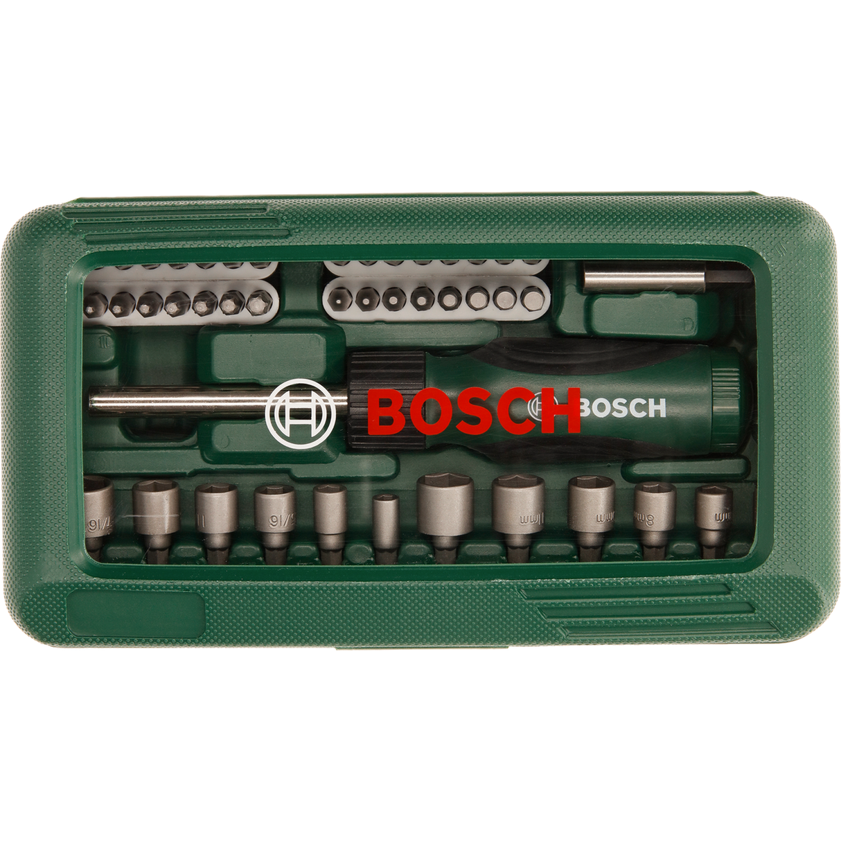 Bosch 46-Piece Mixed Screwdriving Set (Assorted screwdriver bits and accessories for various screwdriving tasks)