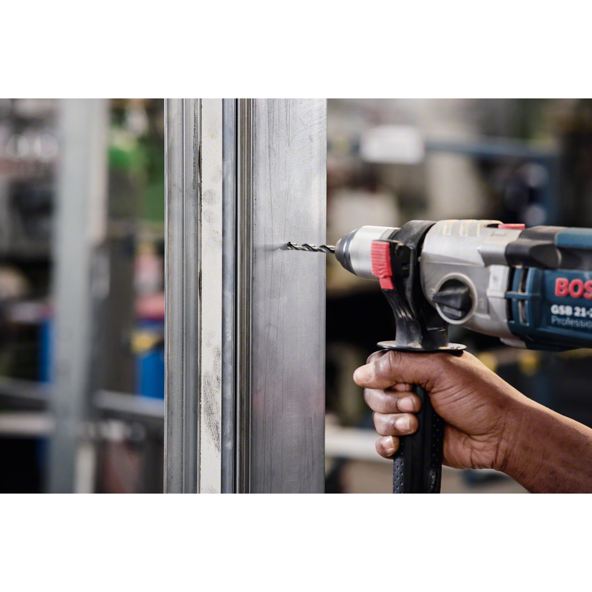 Bosch HSS PointTeQ Metal Twist Drill Bit (3x33x61mm, 10-piece pack, For fast metal drilling)