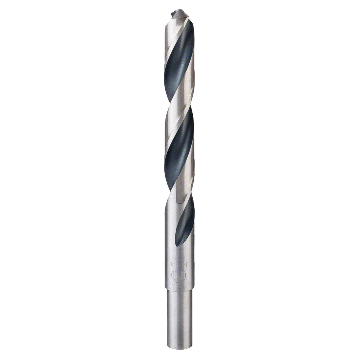 Bosch HSS PointTeQ Metal Twist Drill Bit (14x108x160mm, Reduced shank, For fast metal drilling)