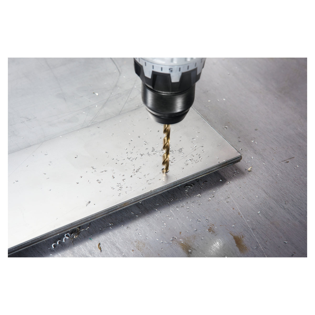 Bosch HSS-CO Metal Drill Bit (4.5x47x80mm, 10-piece pack, For drilling in tough metals like stainless steel)