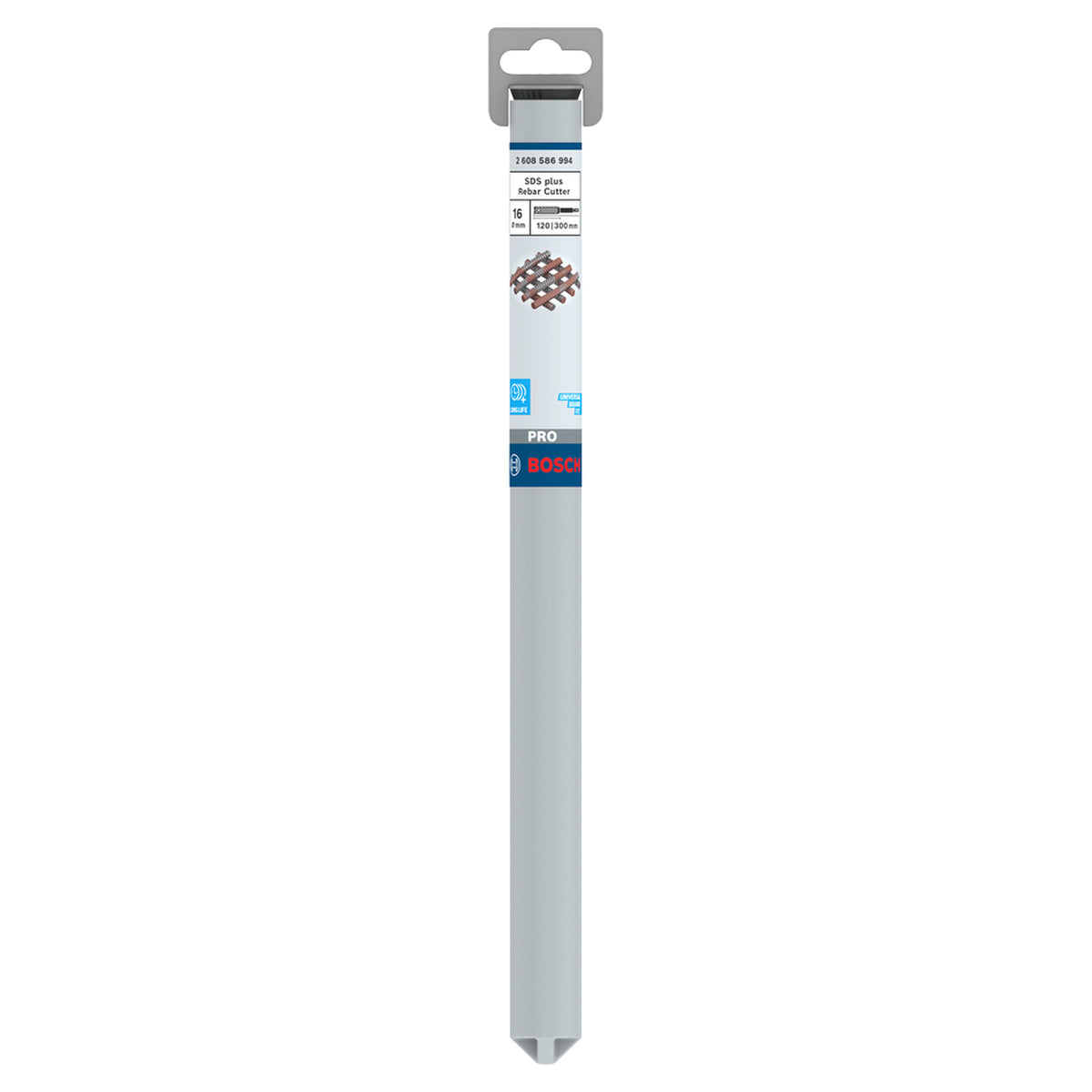 Bosch SDS Max-7 Drill Bit 52x400x520mm (for high-performance drilling in concrete and reinforced concrete, active centring tip for effective drilling in concrete), compatible with SDS Max rotary hammers.