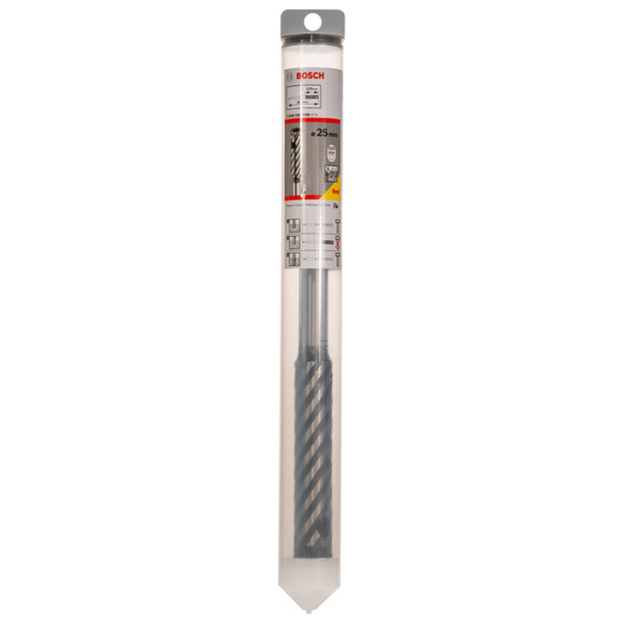 Bosch SDS Plus-9 Rebar Cutter 22x120x300mm (for cutting through rebar in concrete, advanced carbide technology for durability and precise cuts), compatible with SDS Plus hammer drills.