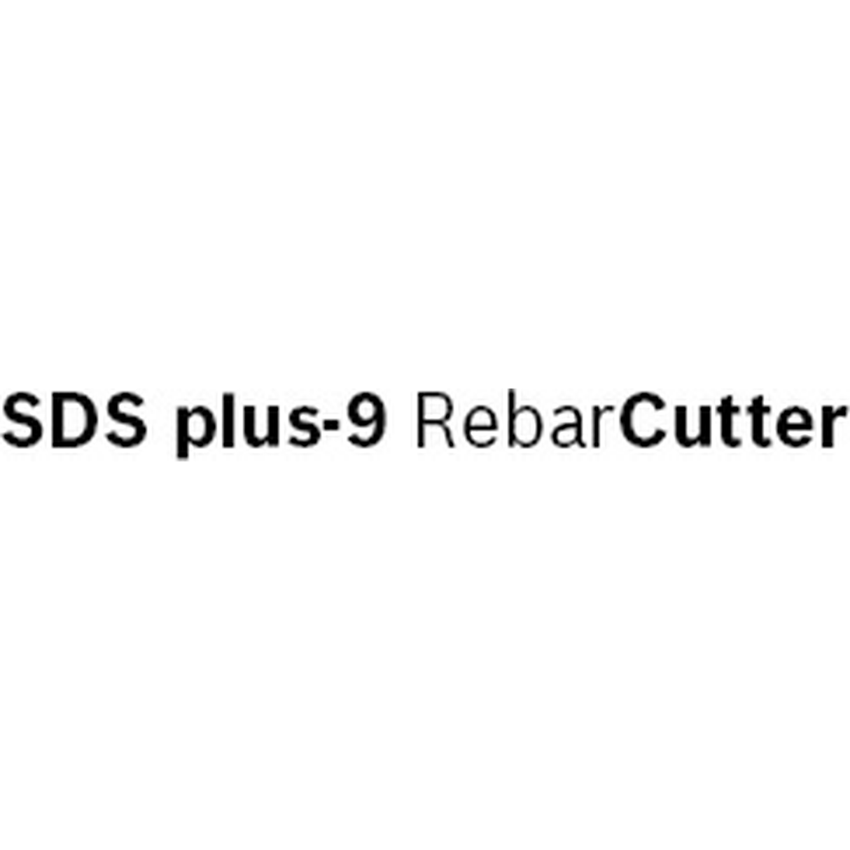 Bosch SDS Plus-9 Rebar Cutter 22x120x300mm (for cutting through rebar in concrete, advanced carbide technology for durability and precise cuts), compatible with SDS Plus hammer drills.