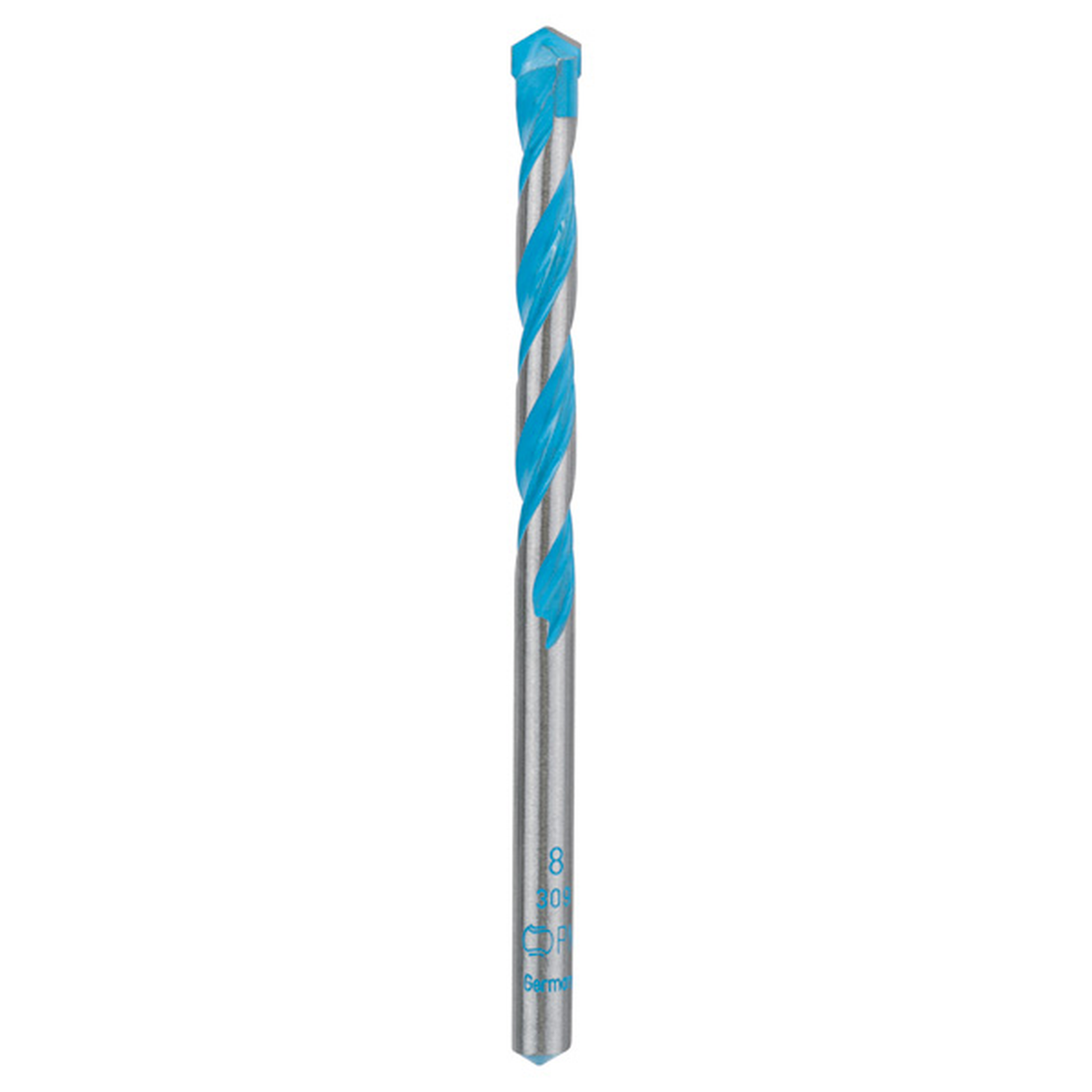 Bosch CYL-9 Multi-Construction Drill Bit 8x80x120mm (for drilling in almost all materials including tiles, masonry, metal, and wood, high-performance carbide tip for maximum durability and precision), compatible with rotary and impact drills.