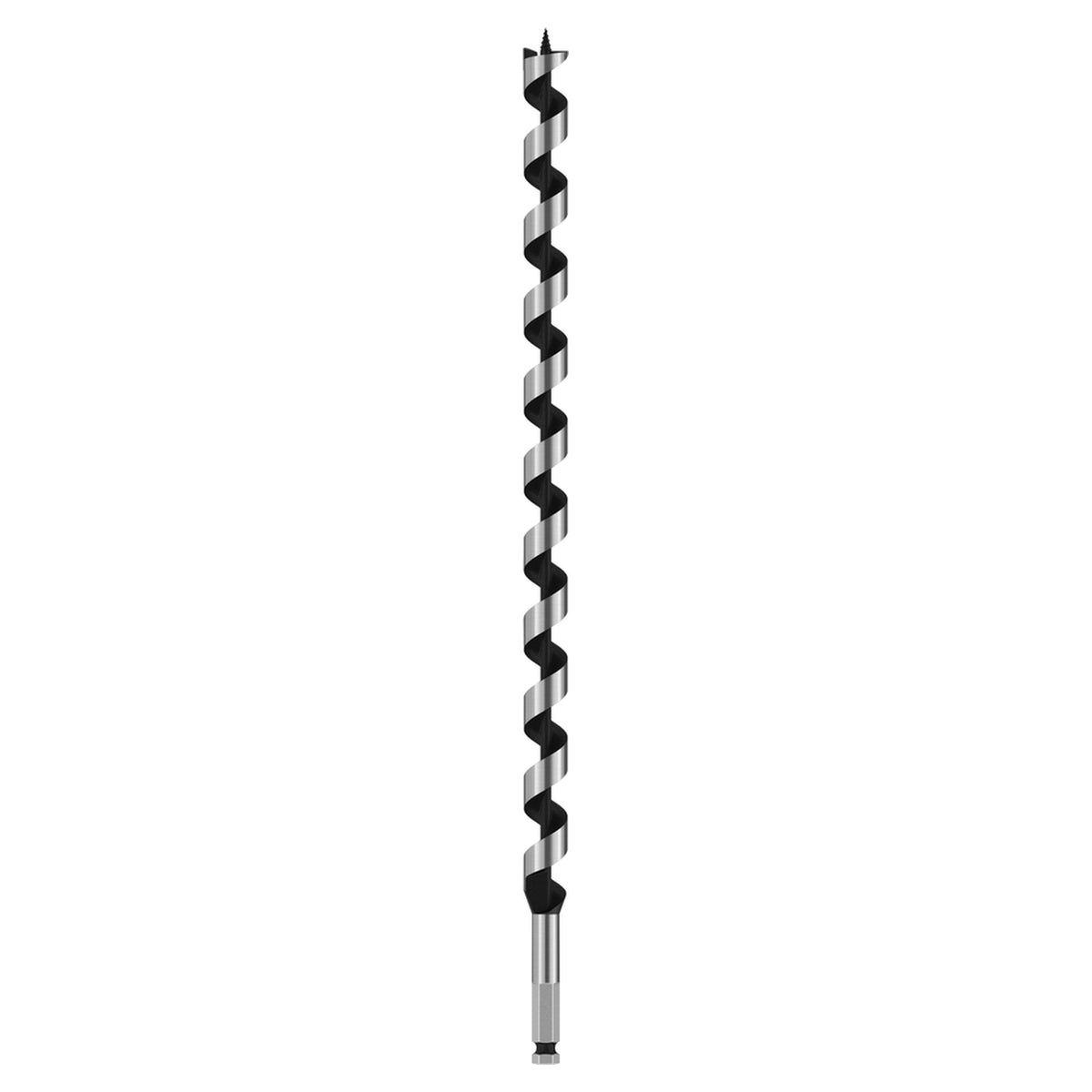 Bosch HEX Auger Bit 20x450mm (for fast and accurate drilling of deep holes in wood, features a hexagonal shank for secure grip and strong rotation), compatible with drills with hexagonal chucks.