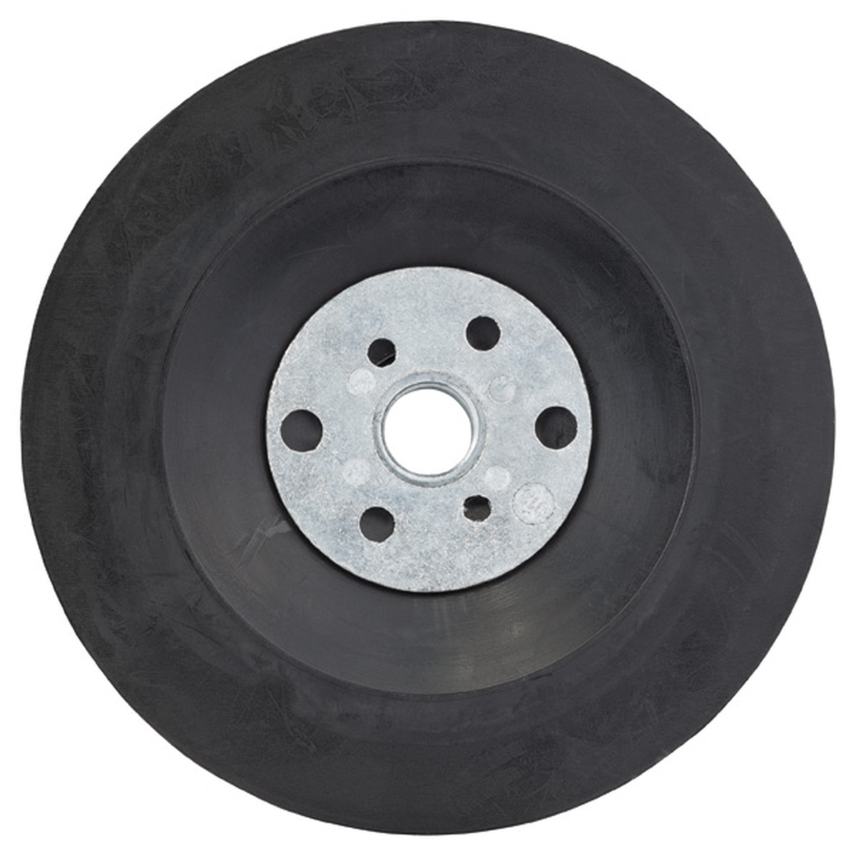 Bosch Backing Pad 115mm, 1x (a single backing pad for attaching sanding discs, optimized for efficient sanding and consistent results), compatible with angle grinders.