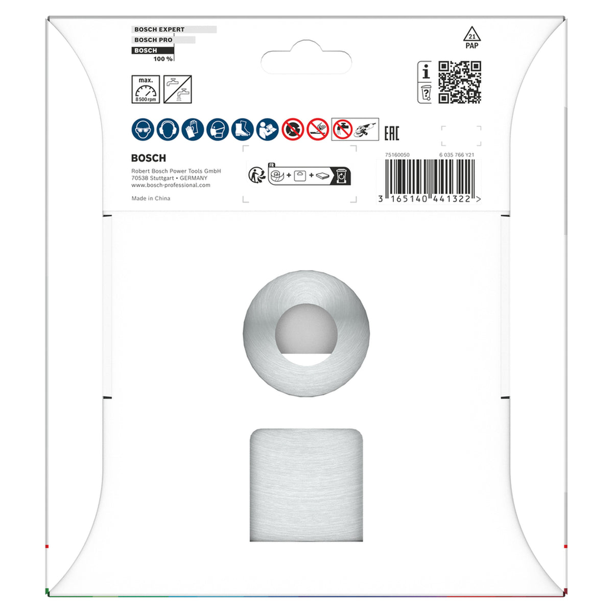 Bosch Diamond Cutting Disc Standard for Ceramic (180x22.23x1.6x7mm, For clean cuts in tiles/ceramic)