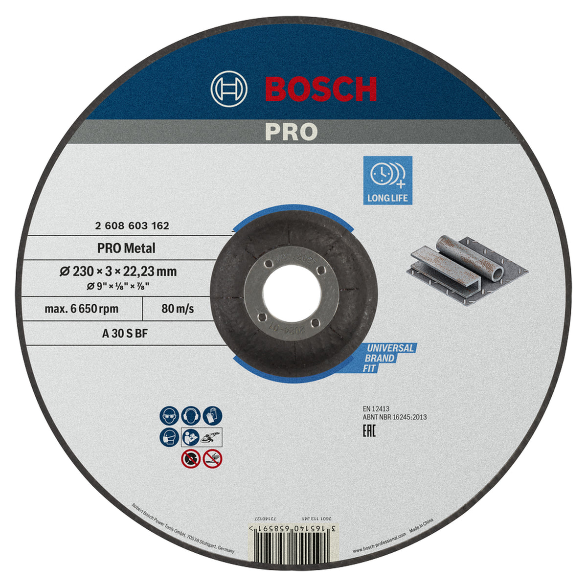 Cutting Disc Standard for Metal 230x3x22.23mm