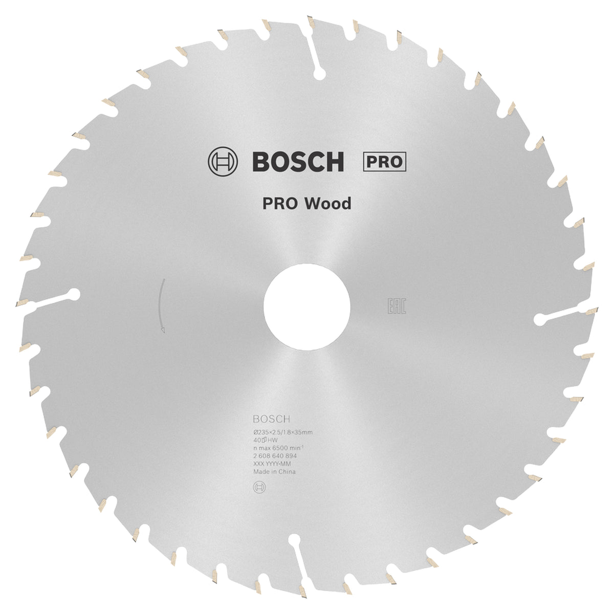 Circular saw blade Optiline Wood H 235x35mm-40