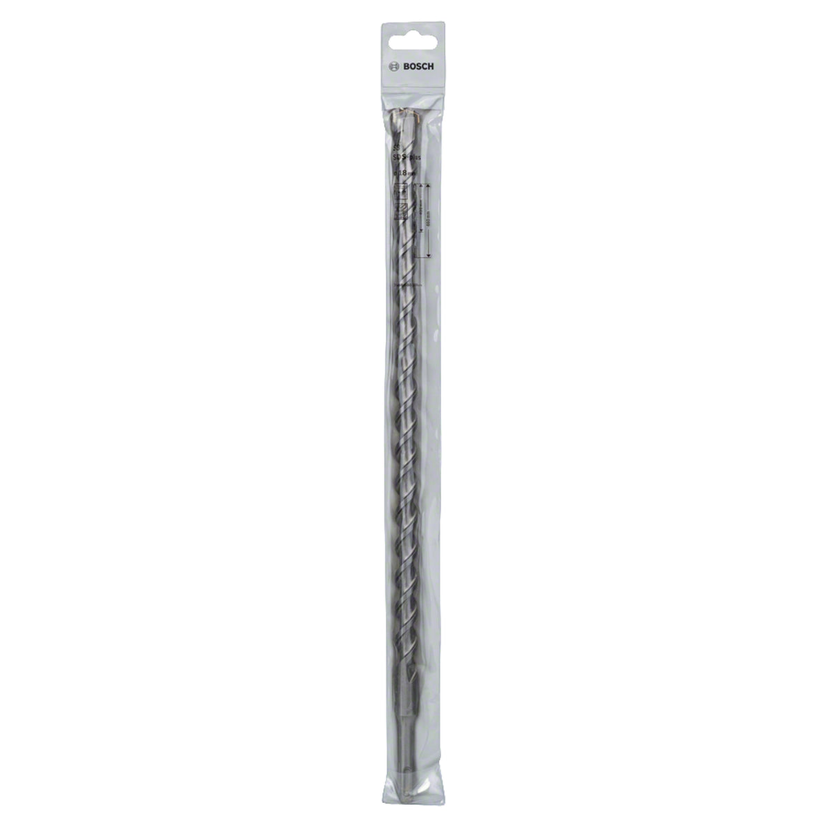 Bosch SDS-Plus-1 Hammer Drill Bit (18x400/460mm, For masonry and concrete)
