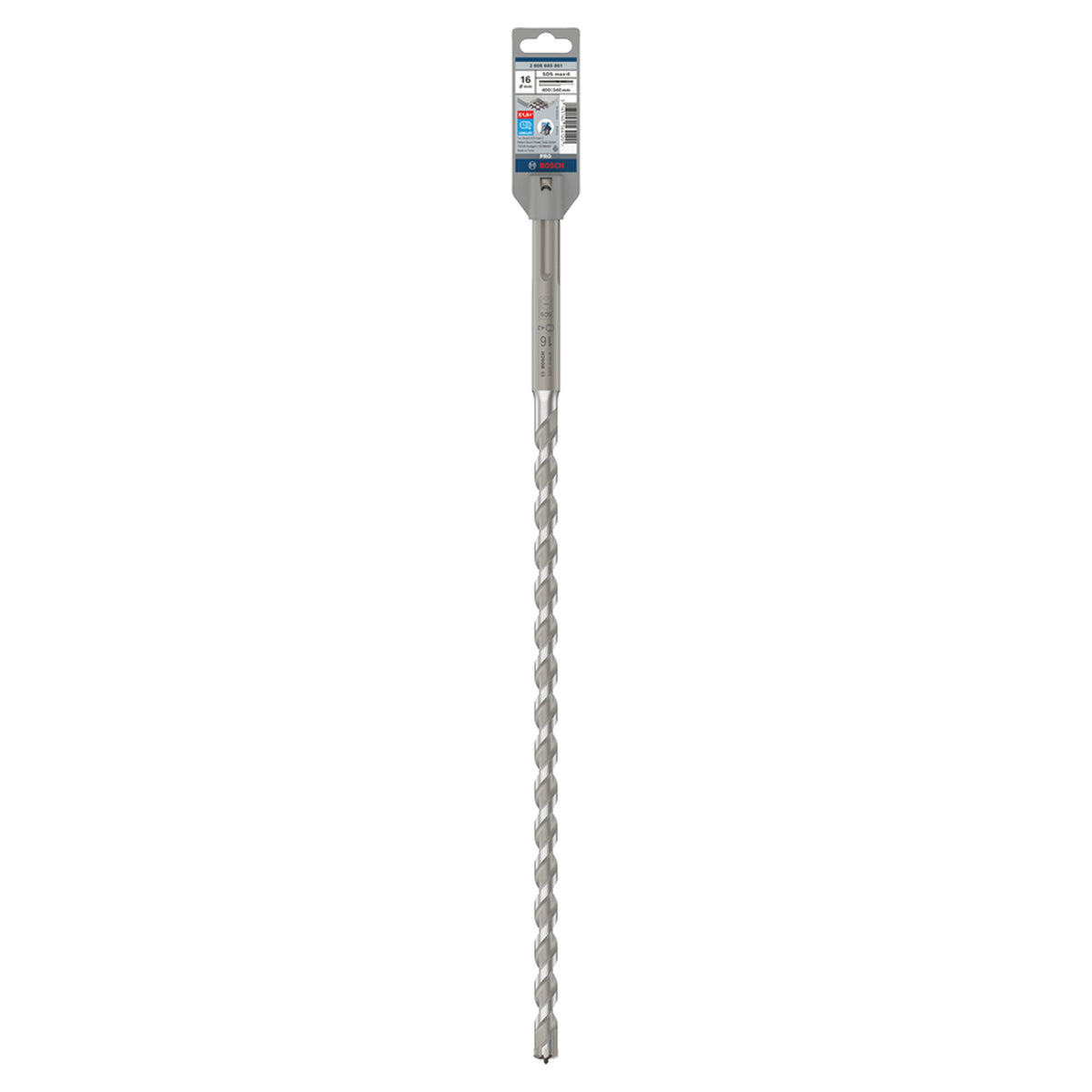 Bosch SDS Max-4 Hammer Drill Bit (16x540mm, For concrete and masonry, 4-cutter head)