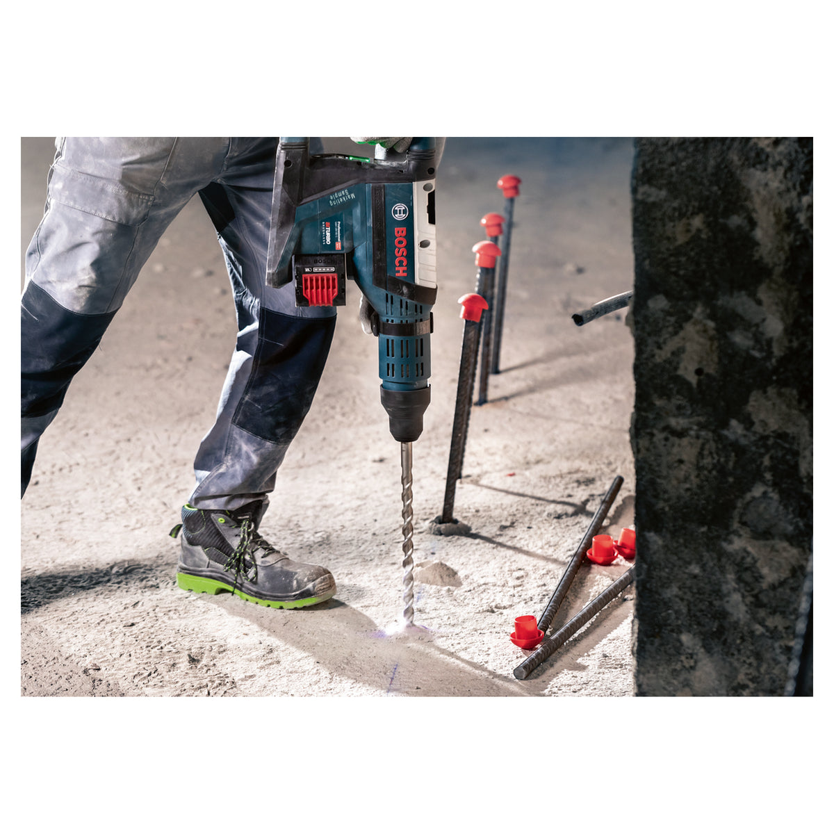 Bosch SDS Max-4 Hammer Drill Bit (18x540mm, For concrete and masonry, 4-cutter head)