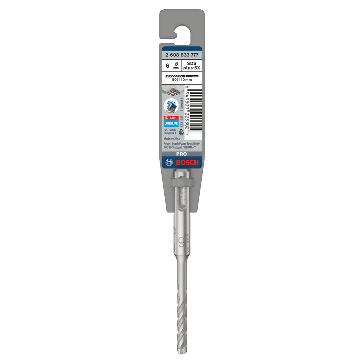 BOSCH SDS-Plus-5X 6x50x110mm