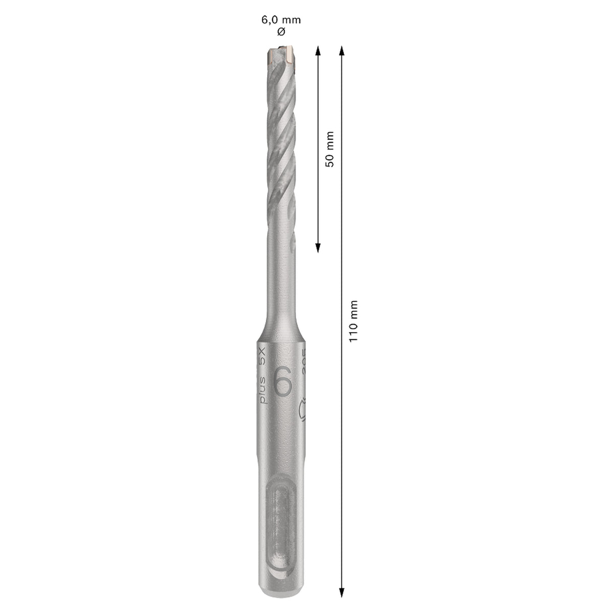 BOSCH SDS-Plus-5X 6x50x110mm