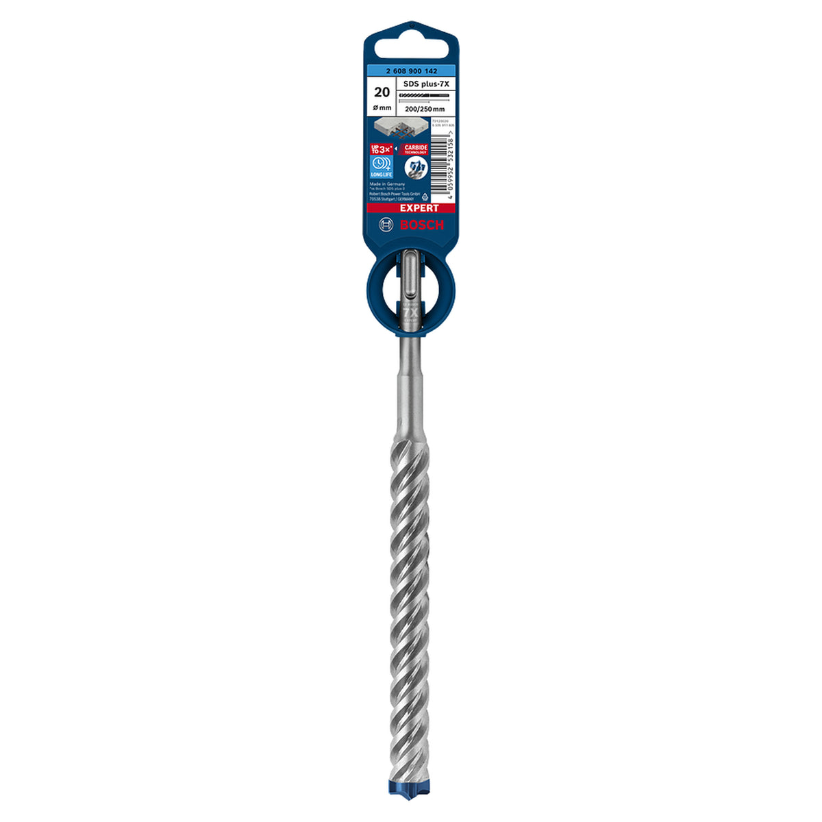 Bosch EXPERT SDS Plus-7X Hammer Drill Bit (20 x 200 x 265 mm)