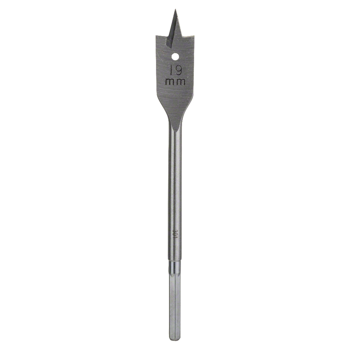 Bosch Flat Drill Bit 19mm (for fast drilling of large diameter holes in wood, ideal for quick material removal), compatible with drills.
