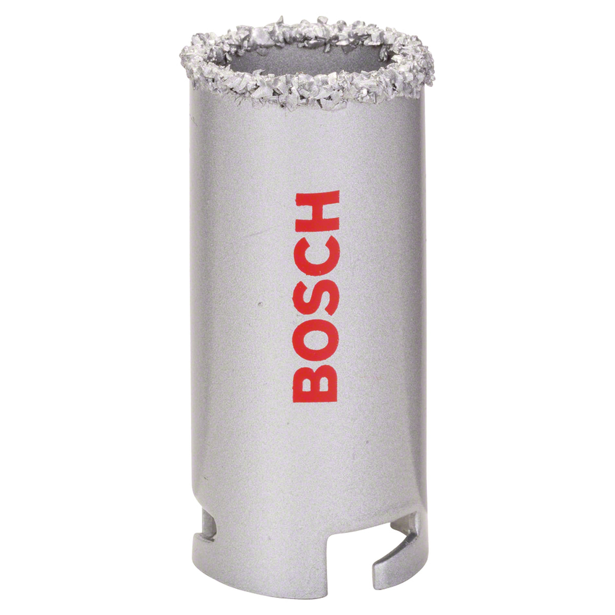 Bosch Tungsten Carbide Grit Hole Saw (33mm, For abrasive materials like tiles and fiberglass)
