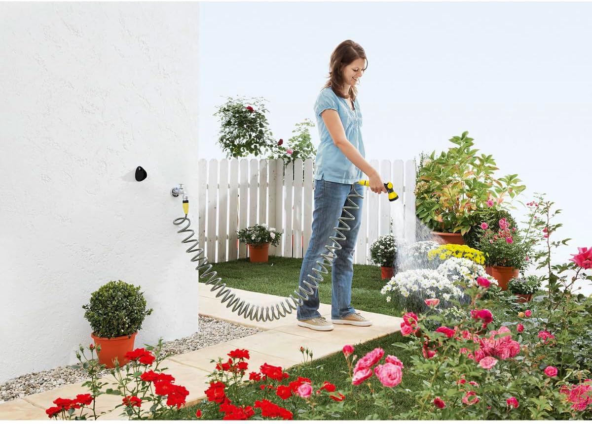 Karcher 2.645-178.0 – Spiral Garden Hose Set, 10 m, with Spray Gun