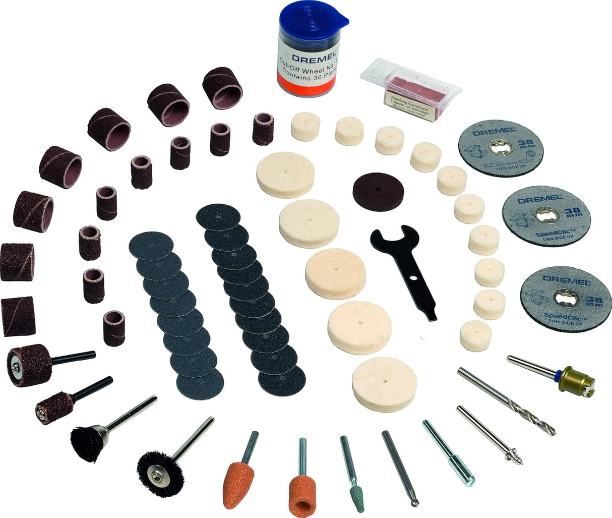 Dremel 100pcs multipurpose accessory set