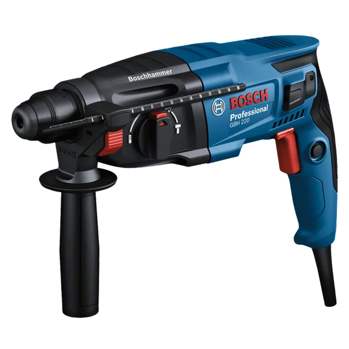 BOSCH PRO GBH 220 Rotary Hammer with SDS plus
