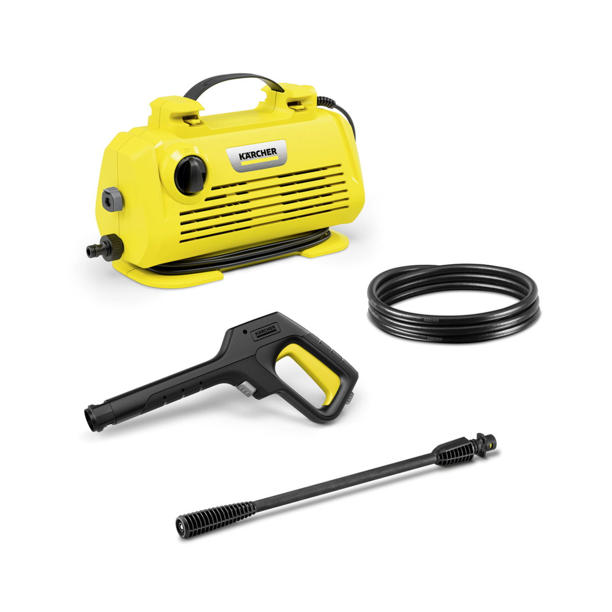 Karcher 1.600-935.0 – K 2 Horizontal Pressure Washer, 110 Bar, 1400 W