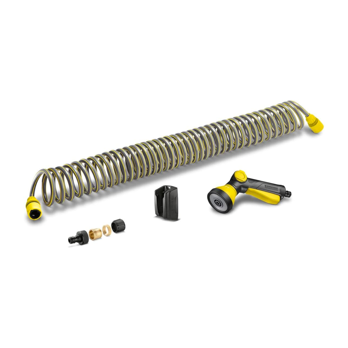 Karcher 2.645-178.0 – Spiral Garden Hose Set, 10 m, with Spray Gun