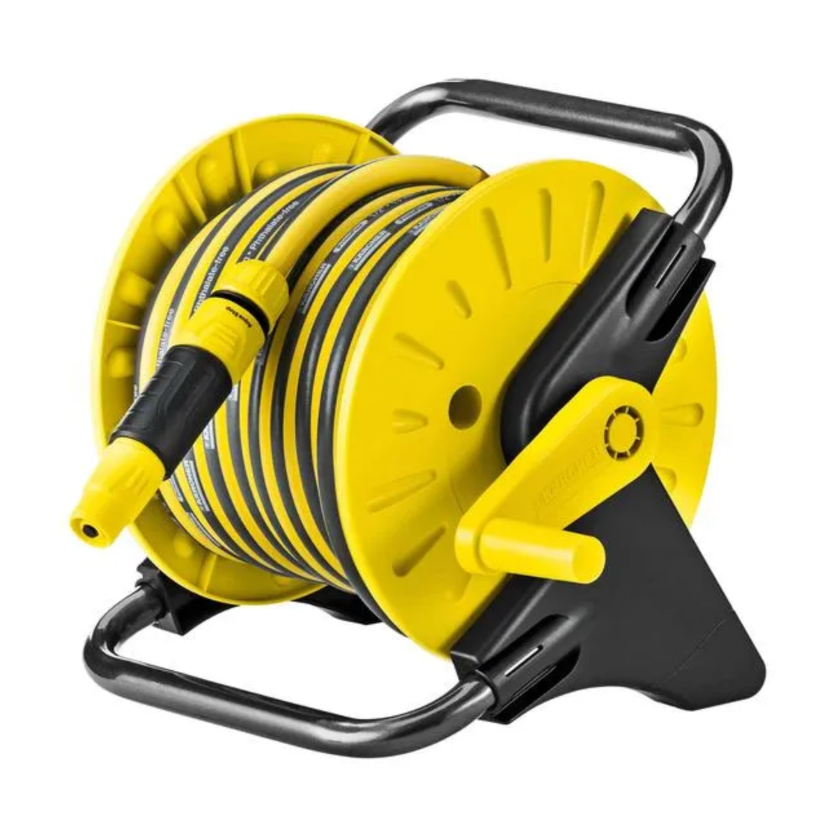 Karcher 2.645-041.0 – HR 25 Wall-Mountable Garden Hose Reel with 15 m Hose