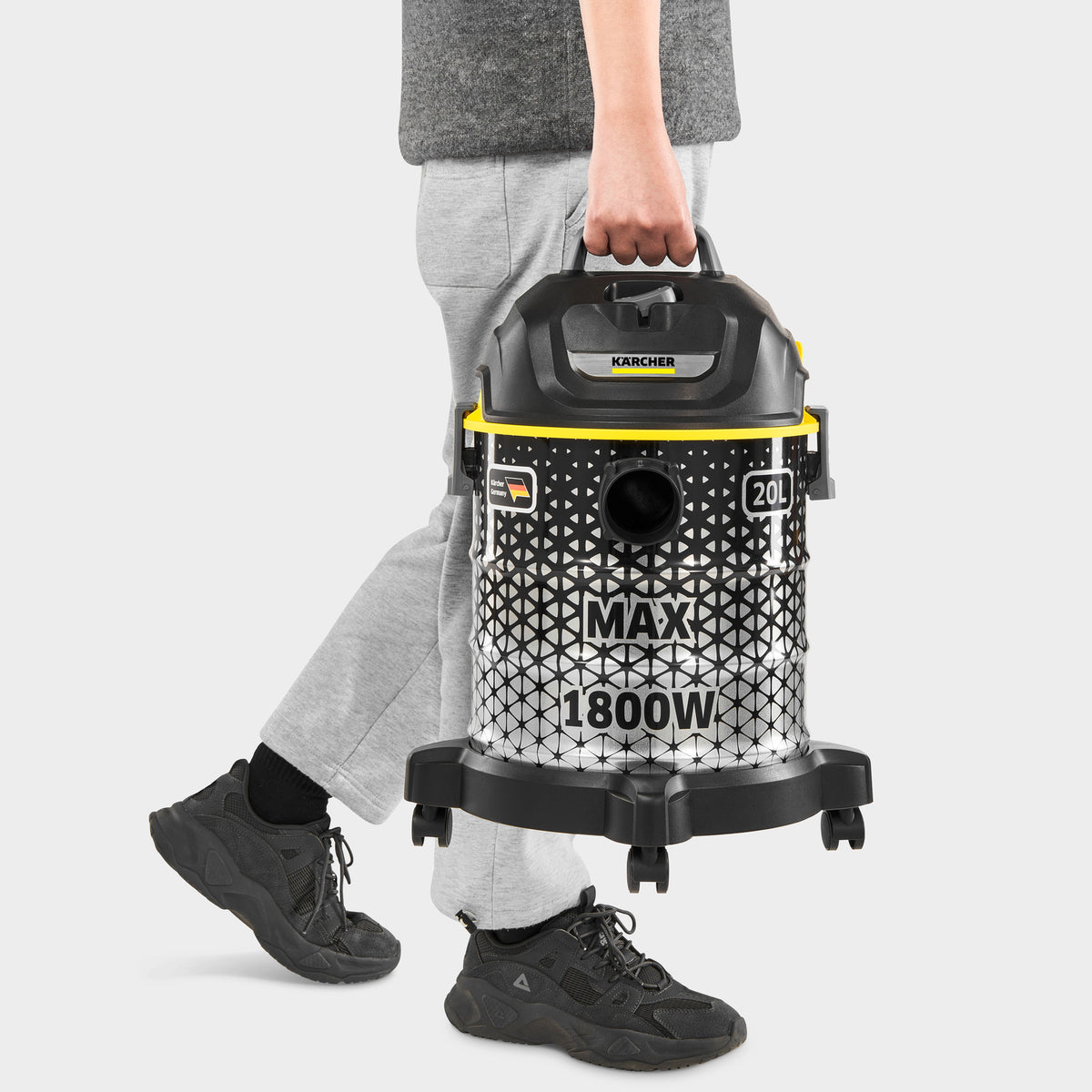 Karcher 1.723-971 – DVAC 1800 Dry Vacuum Cleaner, 20 L, with Blower Function