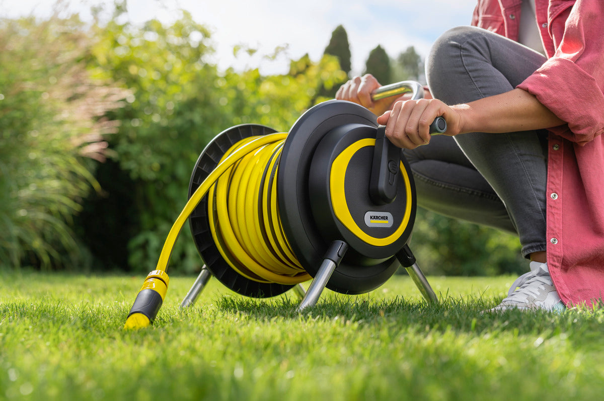 Karcher 2.645-372.0 – HR 3.20 Garden Hose Reel Set with 20 m Hose