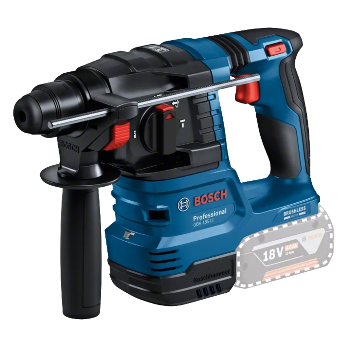 BOSCH PRO GBH 185-LI Cordless Rotary Hammer with SDS plus