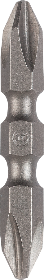 Bosch Double Ended Bit Set Standard for Universal PH2/PH2 (45mm, 10-piece, For universal screwdriving applications)