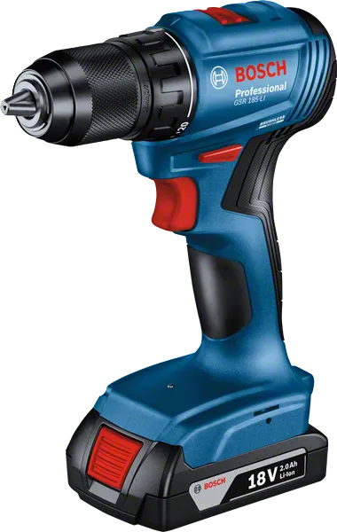 18V GSB 185-LI Cordless Impact Drill Driver Teal and Black 22.5 x 11.5 x 23 cm