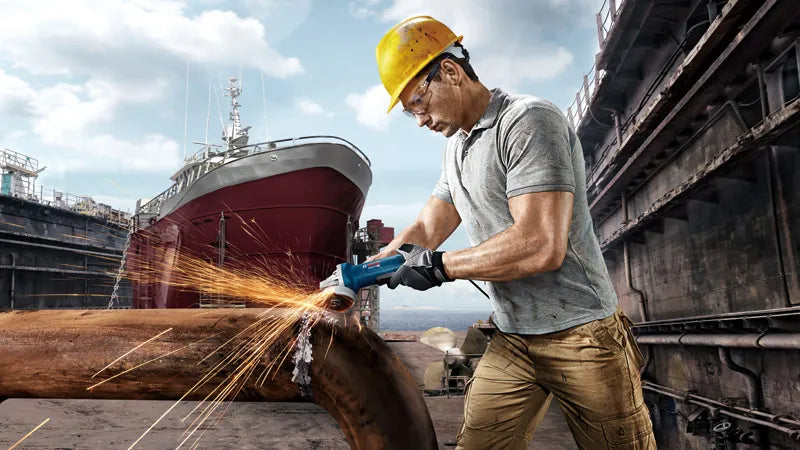 BOSCH PRO GWS 9-115 P Angle Grinder