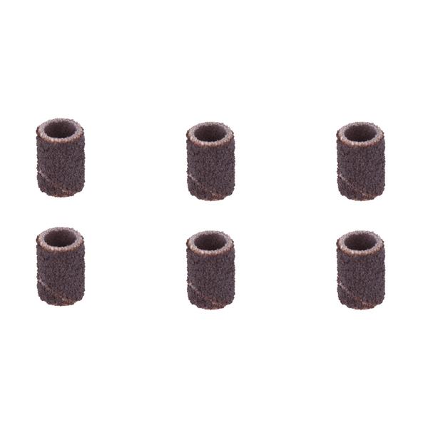 DREMEL 6-Piece 60-Grit Aluminium Oxide Sanding Band Dark Brown 6.4mm