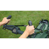 Bosch Cordless Lawn Mower CityMower 18-300 (18V 4.0Ah battery, 34cm cutting width, For urban lawns)