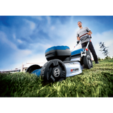 Bosch Professional Cordless Lawn Mower GRA 18V2-46 (36V, 46cm cutting, 60L bag, 6-level adj., brushless, 2x18V batt. req)