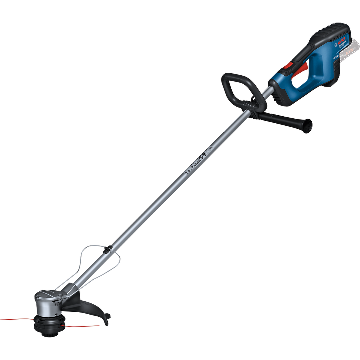 Bosch Professional Cordless Grass Trimmer GRT 18V-33 (18V, 33cm cut, 2.4mm line, Pro-Tap, Brushless, Anti-Tangle, 3.5kg excl. batt)