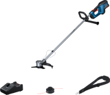 Bosch Professional 18V System Cordless Brushcutter GFR 18V-23 (Brushless motor, 23cm metal blade, 33cm Pro-Tap spool, Anti-Tangle feature, incl. 1x metal blade, 1x Pro-Tap spool, shoulder strap)