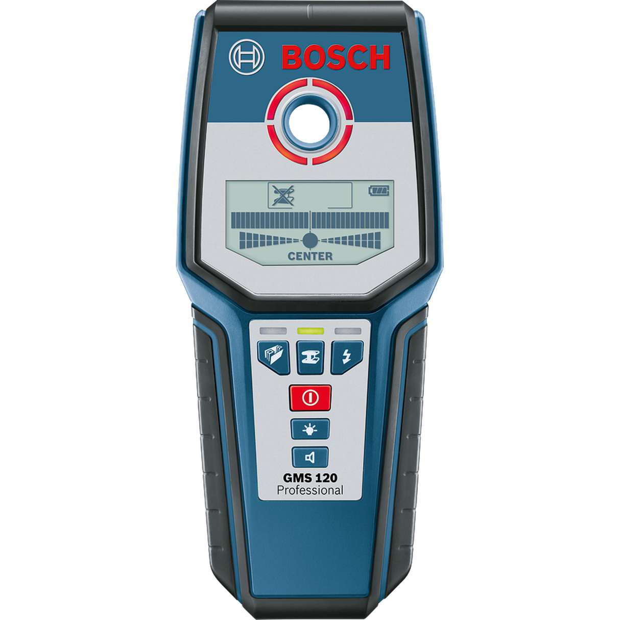 Bosch Professional Wall Scanner GMS 120 (Detection of wood, metal, live cables, Auto-calibration)