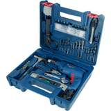 Bosch Professional Impact Drill GSB 600 (600W motor, Includes 100 accessories and carrying case, For versatile tasks)