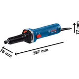 Bosch Professional Straight Grinder GGS 30 LS (Powerful motor, For precise grinding in hard-to-reach areas)